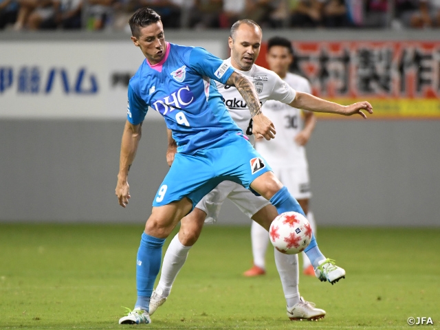 Fernando Torres captures first goal since joining team as Sagan Tosu advances to the Quarter-finals with three goals at the 98th Emperor's Cup