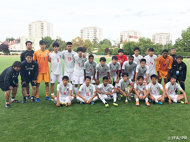 U-17 Japan National Team finishes as runners-up after losing in penalty kicks at the 25th International Youth Tournament of Vaclav Jezek