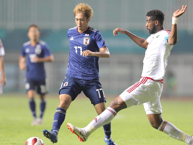 U-21 Japan National Team wins over UAE to advance to the final of the 18th Asian Games 2018 Jakarta Palembang