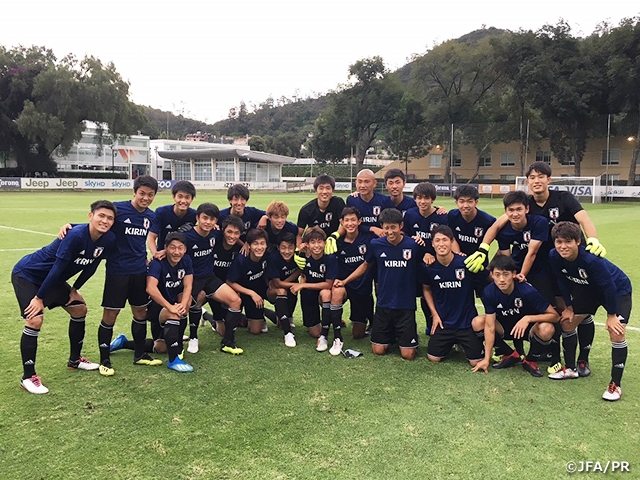 U-19日本代表 メキシコで実践トレーニングを開始