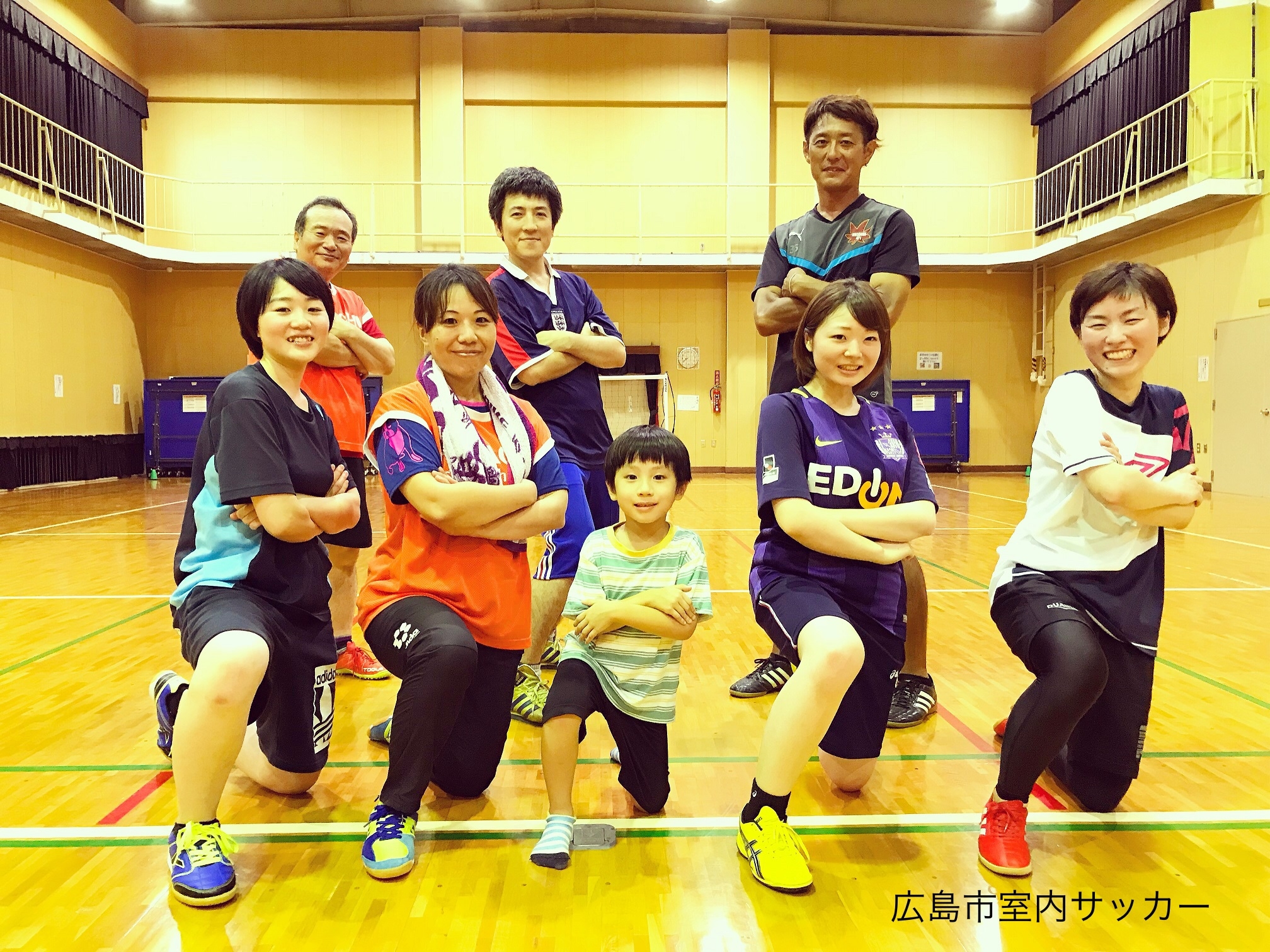 ずっとEnjoy♫ 広島市室内サッカーが「レディースバビーサッカー」を開催