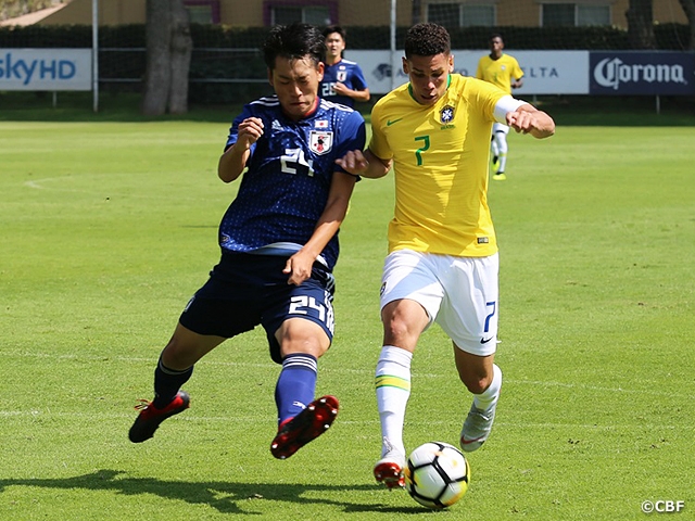 U-19日本代表メキシコ遠征　強豪ブラジル代表と激闘もドロー