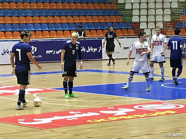 フットサル日本代表 ベラルーシ代表に引き分け大会を3位で終える Quadrangular International Futsal Tournament Jfa 公益財団法人日本サッカー協会