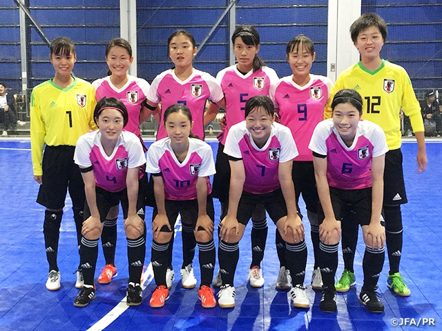 U-18フットサル日本女子代表　関東女子選抜とトレーニングマッチを行い、国内合宿を終える