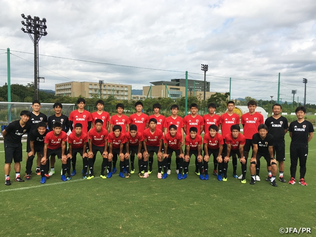 U-17日本代表、Jヴィレッジで始動～JENESYS2018日メコン U-17サッカー交流大会～
