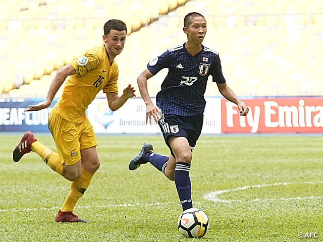 U-16日本代表、U-16オーストラリア代表を3-1で下して決勝に進出～AFC U-16選手権マレーシア2018～