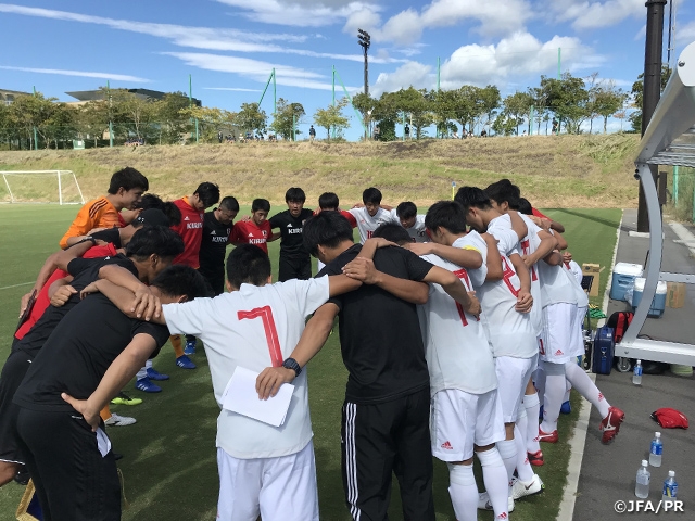 U-17 Japan National Team advances to final with 3 consecutive wins at JENESYS 2018 Japan-Mekong U-17 Football Exchange Tournament