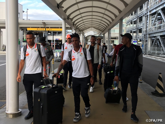 Panama National Team arrives to Japan ahead of KIRIN CHALLENGE CUP 2018