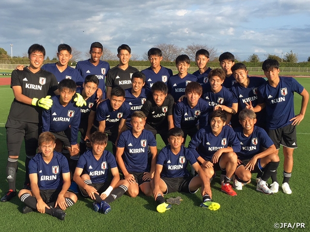 U 19日本代表 Afc U 19選手権インドネシア18へ向けて活動開始 Jfa 公益財団法人日本サッカー協会