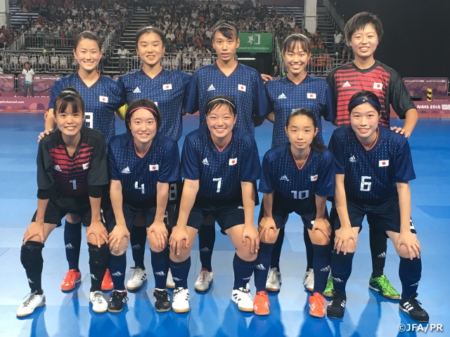 U-18 Japan Women's Futsal National Team earns a victory in their first ever International match at the 3rd Youth Olympic Futsal Tournament Buenos Aires 2018