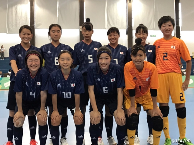 U-18 Japan Women's Futsal National Team defeats Chile to record back-to-back victories at the 3rd Youth Olympic Futsal Tournament Buenos Aires 2018