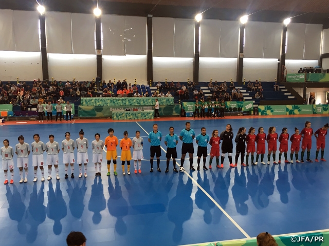 U-18 Japan Women's Futsal National Team advances to Semi-finals as group’s runners-up after losing to Portugal 0-2 at the 3rd Youth Olympic Futsal Tournament Buenos Aires 2018
