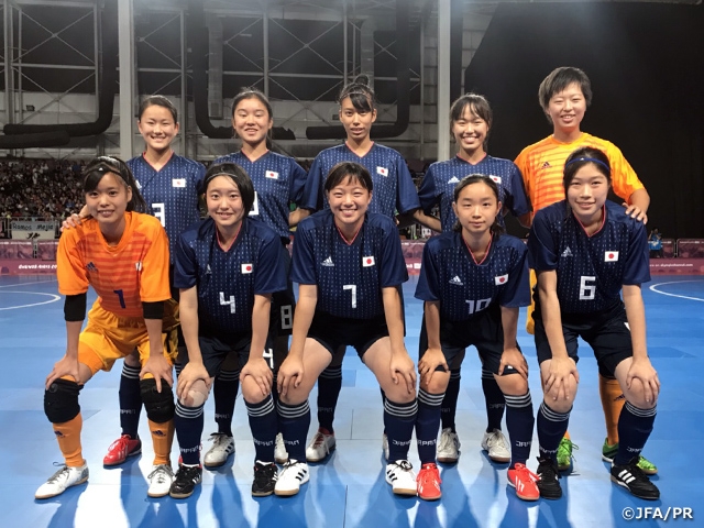 U-18 Japan Women's Futsal National Team advances to the Final with 3-2 win over Spain at the 3rd Youth Olympic Futsal Tournament Buenos Aires 2018