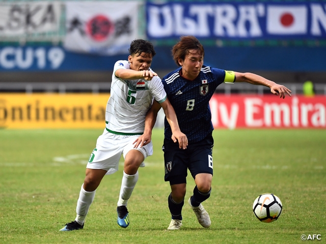 U-19 Japan National Team earns 5-0 victory over Iraq and advances to Quarterfinals of AFC U-19 Championship Indonesia 2018