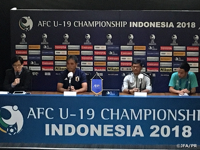 U-19 Japan National Team tunes-up ahead of Quarterfinal match at AFC U-19 Championship Indonesia 2018