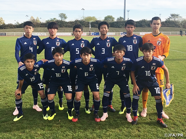 U 15日本代表 イングランドに敗れ 大会を3位で終える バル ド マルヌu 16国際親善トーナメント18 Jfa 公益財団法人日本サッカー協会