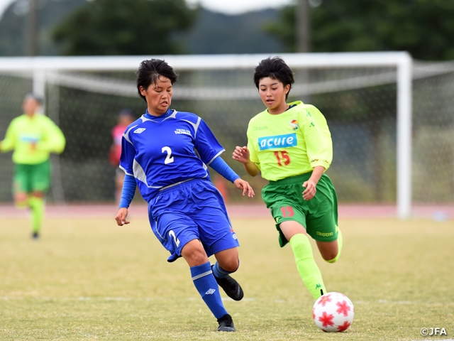 Teams advancing to the 2nd Round determined at Empress's Cup JFA 40th Japan Women's Football Championship