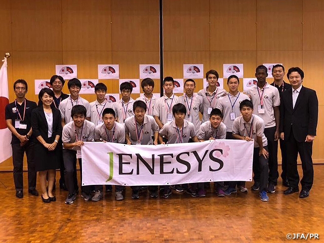 JFAアカデミー福島10期生　「JENESYS2018」カンボジア派遣（サッカー交流）に参加