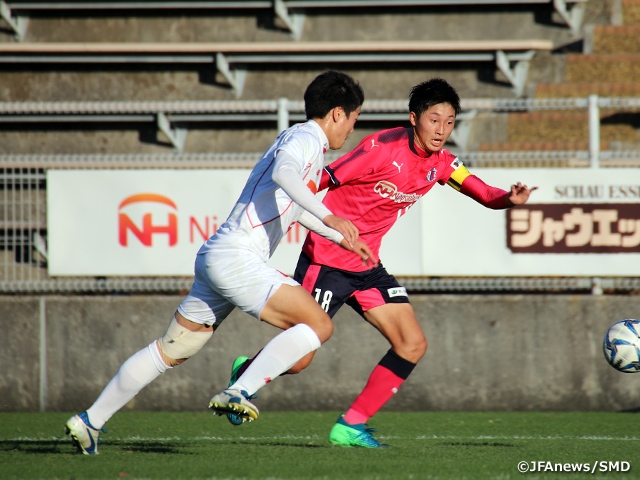 With the help of their young power, Cerezo Osaka U-18 defeats Higashi Fukuoka at the 16th Sec. of Prince Takamado Trophy JFA U-18 Football Premier League WEST