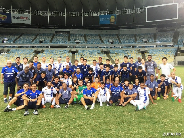 U-19 Japan National Team draws 1st match of the Brazil Tour