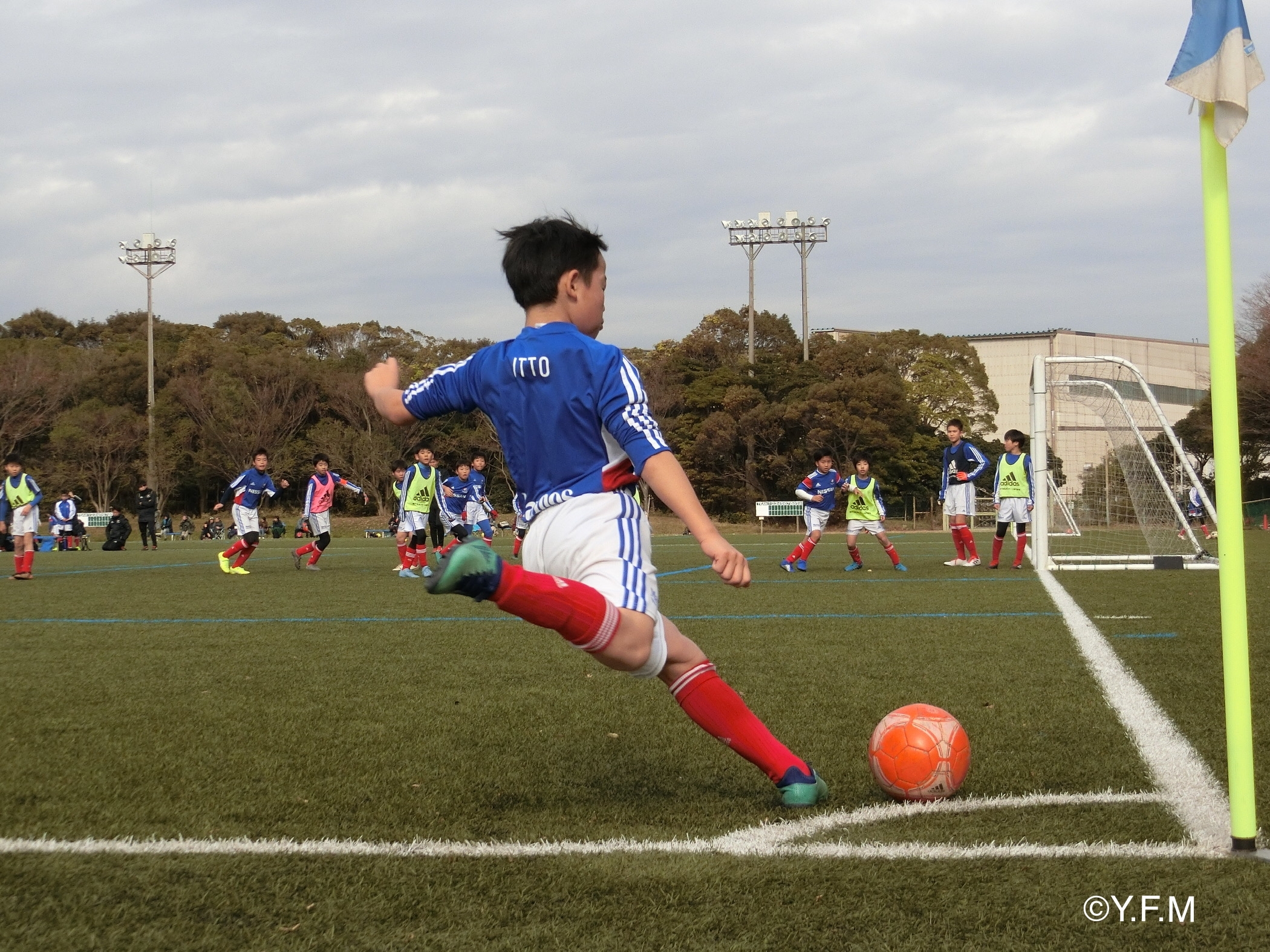 みんなplay 横浜f マリノスが トリコロールカップ 6年生大会 を開催 Jfa 公益財団法人日本サッカー協会