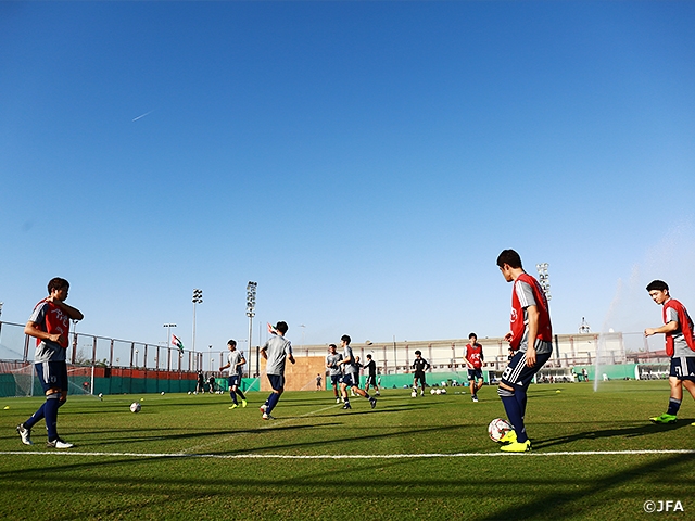 SAMURAI BLUE plays training match against local club team – AFC Asian Cup UAE 2019 (1/5-2/1)