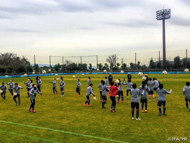 FIFA女子ワールドカップフランス2019に向けて始動～なでしこジャパン（日本女子代表）候補トレーニングキャンプ(1/31～2/4＠静岡)