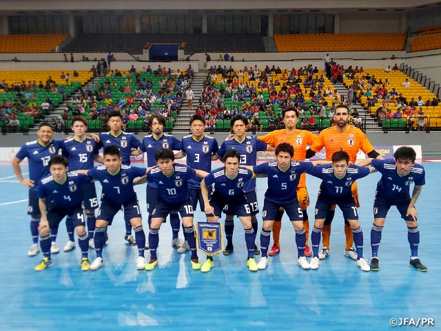 Japan Futsal National Team wins second straight match against Thailand Futsal National Team