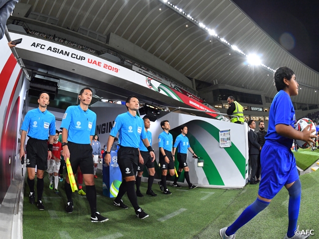 Afcアジアカップuae19 担当審判員が大会を振り返る Jfa 公益財団法人日本サッカー協会