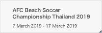 AFC Beach Soccer Championship Thailand 2019