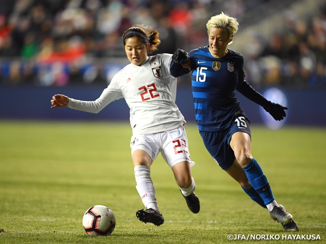After trailing twice, Nadeshiko Japan draws with USA - 2019 SheBelieves Cup (2/27-3/5 ＠USA)