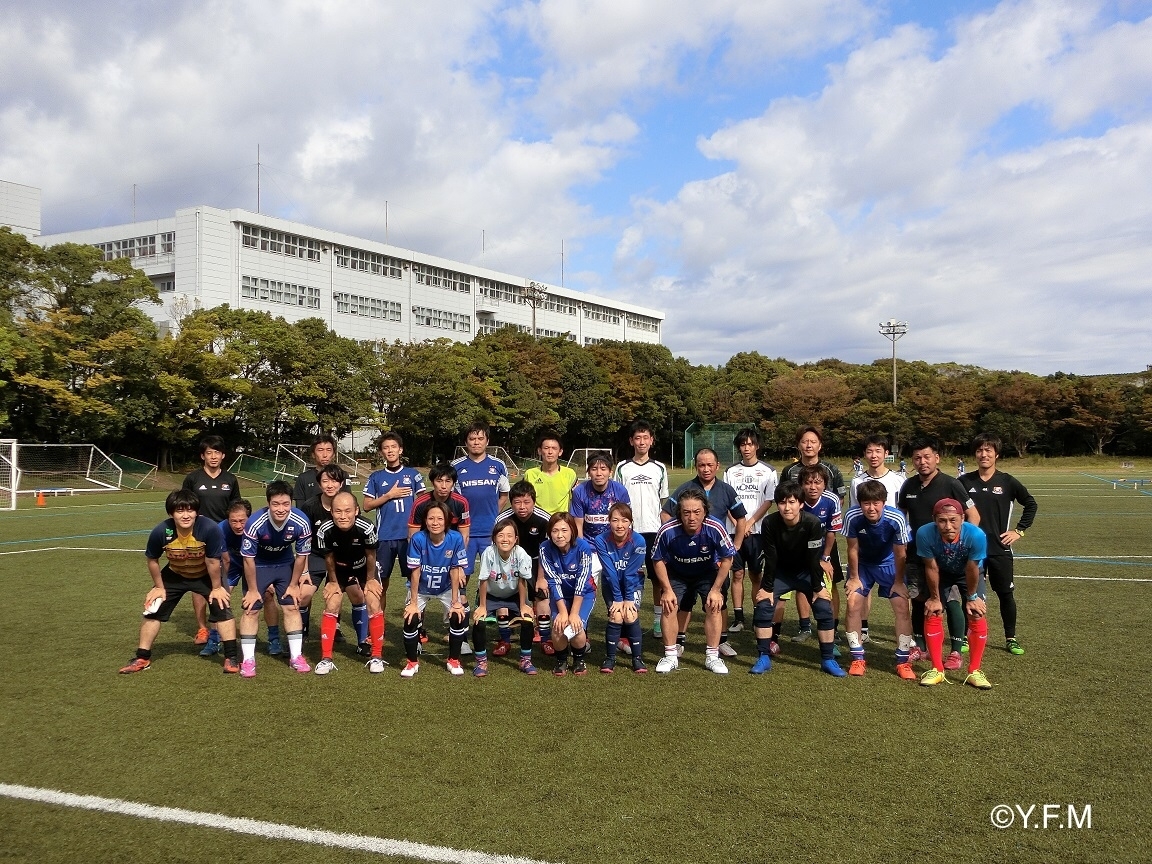 ずっとEnjoy♫ 横浜F・マリノスが「大人マリノスサッカースクール」を開催