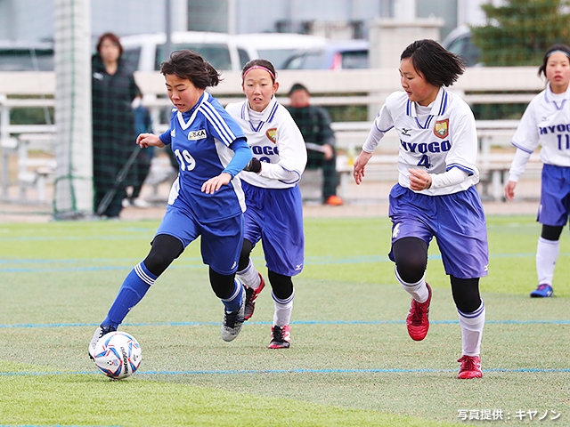 JFAトレセン大阪女子U-12が優勝！～キヤノン ガールズ･エイト 第16回JFA関西ガールズ・エイト(U-12)サッカー大会～