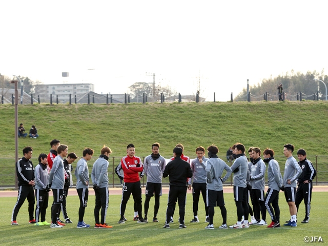 SAMURAI BLUE starts training ahead of Colombia Match at KIRIN CHALLENGE CUP 2019