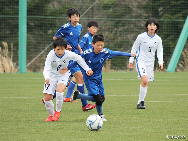 Jfaエリートプログラム 女子u 13トレーニングキャンプ 4日間の活動を終える Jfa 公益財団法人日本サッカー協会