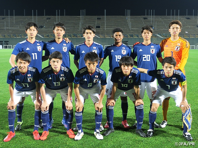 U-18日本代表 イングランドに1-4で敗戦【SportChain Cup UAE(3/18-25)】