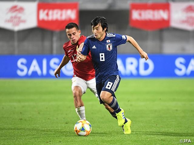 SAMURAI BLUE wins over Bolivia with Nakajima’s goal in the second half - KIRIN CHALLENGE CUP 2019