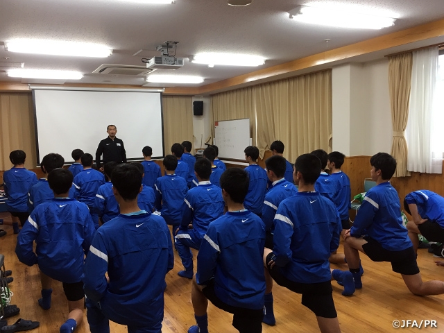 タウンクラブ 中体連キャンプがスタート Jfa 公益財団法人日本サッカー協会