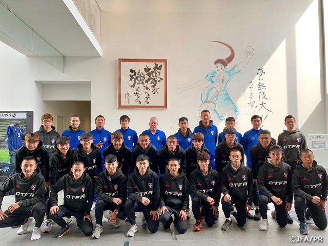 U-20チャイニーズ・タイペイフットサル代表が大阪府堺市内で強化合宿を実施