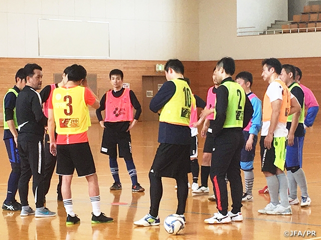 The 1st term of Futsal Class A Coach Training Course 2019 held at Suzuka City, Mie