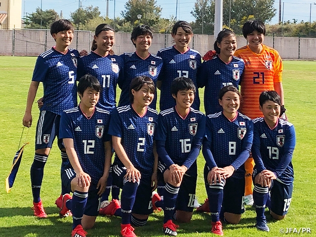 U-19日本女子代表　大量11得点を挙げガボンに勝利～第2回SUD Ladies Cup～