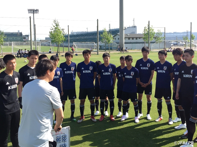U-16日本代表　4日間の国内キャンプ（大阪）がスタート！