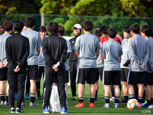 Nadeshiko Japan starts training to reclaim title at the FIFA Women's World Cup France 2019