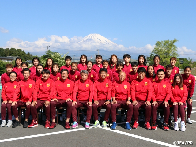 U 18中国女子代表チームが静岡県御殿場市で強化合宿 Jfa 公益財団法人日本サッカー協会