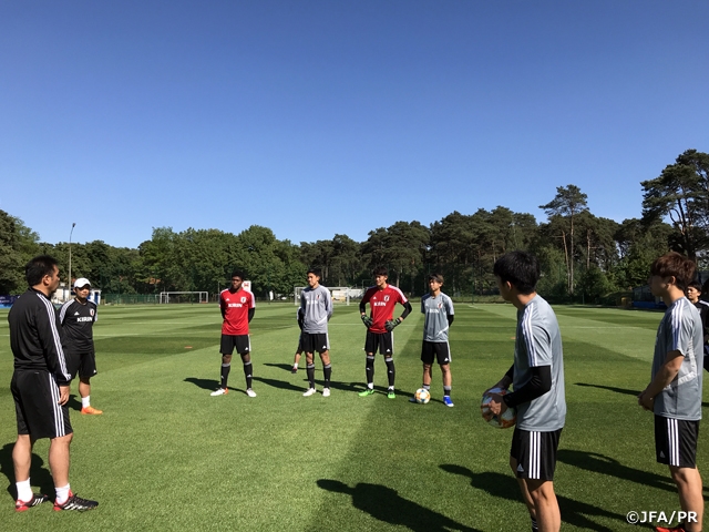 U-20 Japan National Team resumes trainings following match against Italy at the FIFA U-20 World Cup Poland 2019