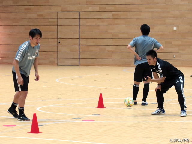 フットサル日本代表候補　福島県楢葉町にてトレーニングキャンプを開始
