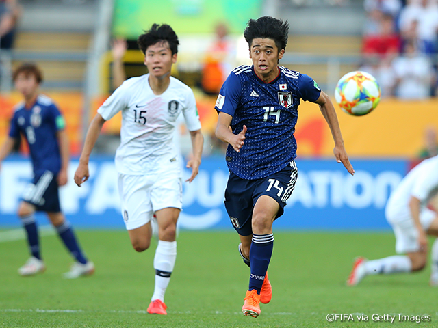 U-20日本代表、0-1で韓国に敗れラウンド16敗退～FIFA U-20ワールドカップポーランド（5/23-6/15）～