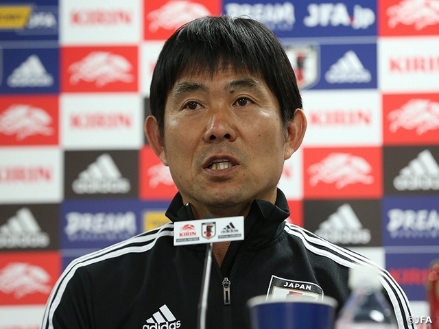 Coach Moriyasu and the SAMURAI BLUE to “Fight with a challenger’s spirit” at the KIRIN CHALLENGE CUP 2019