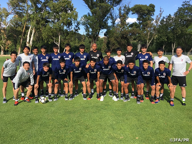 U-18日本代表　第25回リスボン国際トーナメントに向け活動開始
