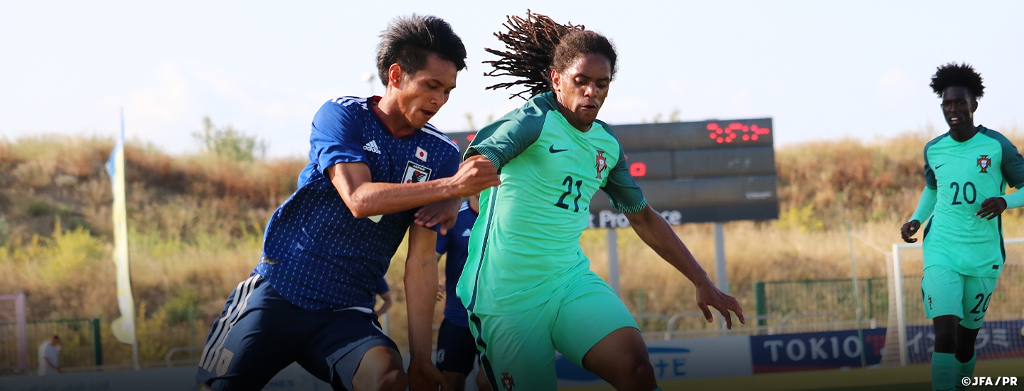 U 22日本代表 ポルトガルに惜敗も準決勝進出が決定 第47回トゥーロン国際大会19 Jfa 公益財団法人日本サッカー協会